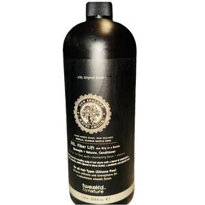 NEW Tweak'd by Nature Volume Conditioner 2XL Fiber Lift Vanilla Almond 33.8 oz